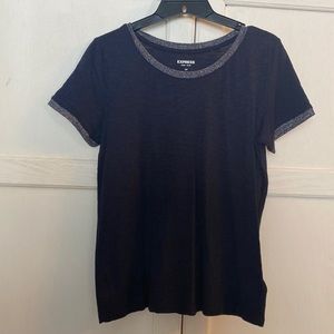 S Express short sleeved t shirt. Navy blue. Good condition.